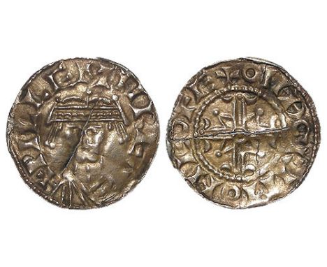 William I silver penny, Bonnett Type, Spink 1251, obverse reads:- +PILLEMV REX, reverse reads:- OVDGRIM ON EOFE ['D' with tho