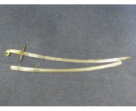 Sword General Staff Officer Marmaluk with clean blade made by Wilkinson Pal Mal London (chip out of one grip)