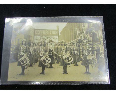 Drum & Fife Band, Fulham 1919 R/P by Mrs A Broom (1)