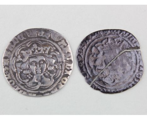 Edward IV, First Reign [1461-1470], silver groat of London, Light Coinage [1464-1470], mm. Crown [1468-1469], quatrefoils at 