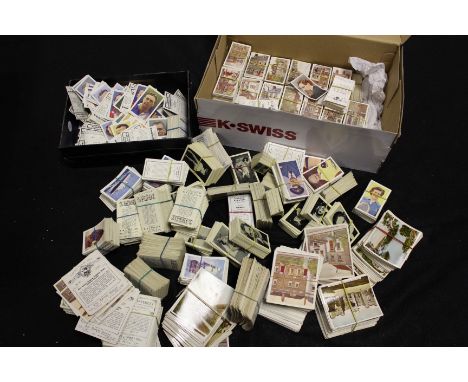 R & J Hill, massive quantity in excess of 7000 cards! (not checked for sets) series include Famous Footballers, Celebrities o