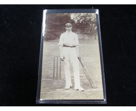 Cricket - J Hobbs R/P (bottom crease)