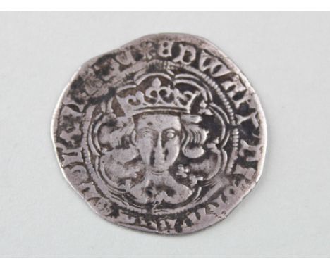 Edward IV, First Reign [1461-1470], silver groat of London, Light Coinage [1464-1470], mm. Sun [1469-1470], quatrefoils by ne