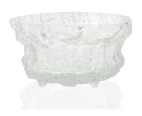 Tapio Wirkkala (Finnish 1915-1985), a large '3433 Miracus' bowl for Iittala, c.1970, incised signature to base "Tapio Wirkkal