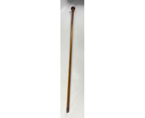 A ROYAL FLYING CORP swagger stick approx 90cm long with brass RFC emblem mounted to topApprox 1 pieces