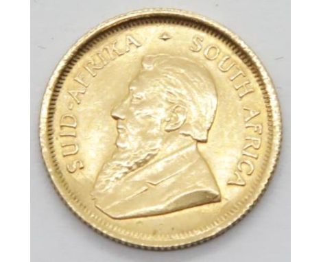 1985 1/10 Krugerrand, 3.4g. P&amp;P Group 1 (£14+VAT for the first lot and £1+VAT for subsequent lots) 