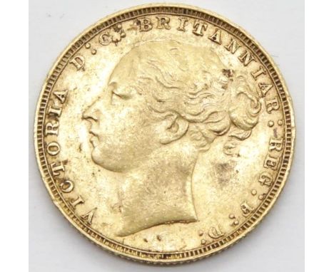 Victoria 1880 full sovereign (please see pictures for condition). P&amp;P Group 1 (£14+VAT for the first lot and £1+VAT for s