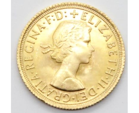 Full 1966 Elizabeth II sovereign. P&amp;P Group 1 (£14+VAT for the first lot and £1+VAT for subsequent lots) 