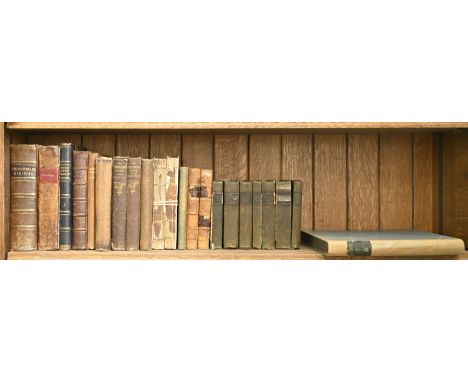 Miscellaneous antiquarian books, 18th c and later, including politics: [Almon (John)], The History of the Late Minority. Exhi