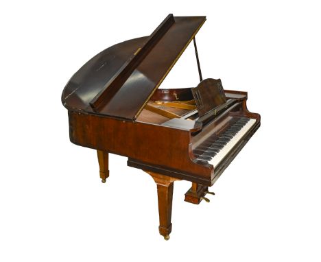 Royal. The German grand piano of Edward VIII from Fort Belvedere, by Carl Becke, 1920s, instrument no 201248, rosewood case, 