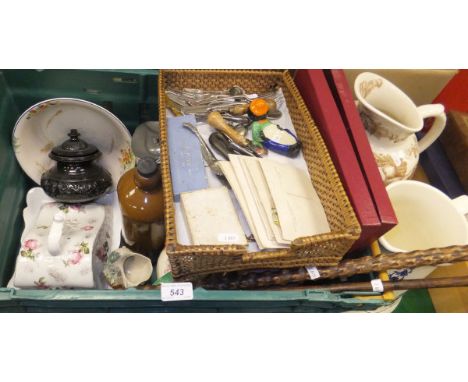 A box containing "War Planes, a card game for aircraft spotters" with instruction booklet, a small collection of early 20th C