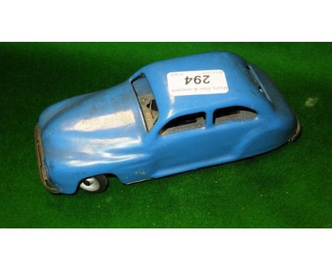 A Chad Valley remote control saloon car, numbered to base 4255/46