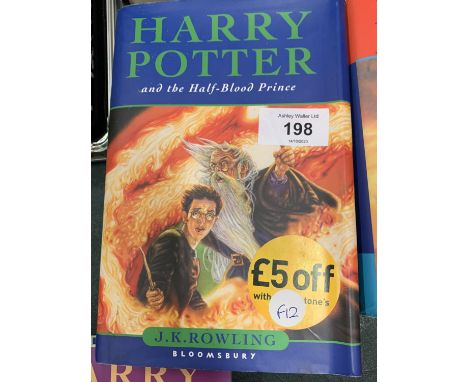 A FIRST EDITION COPY OF 'HARRY POTTER AND THE HALF BLOOD PRINCE' BY J K ROWLING 