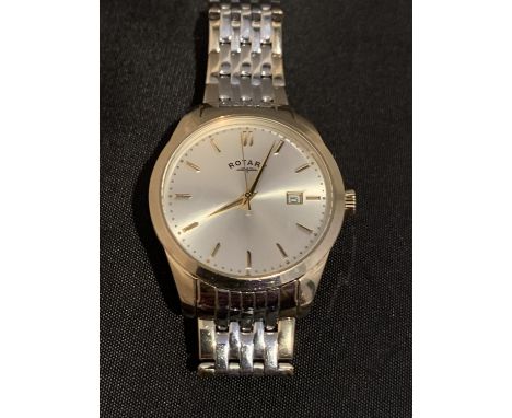 A ROTARY CALENDAR WRIST WATCH 
