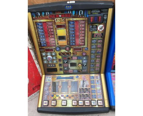 AN ARCADE 'DEAL OR NO DEAL' SLOT MACHINE FRONT 