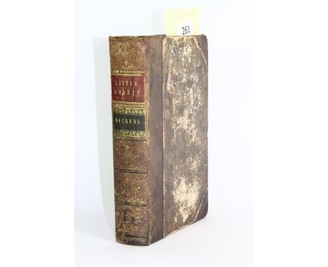 Charles Dickens 1857 First bound edition of Little Dorrit.