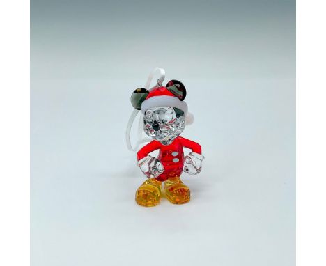 With his hat in Light Siam crystal, Mickey Mouse is getting ready for the Christmas season! The legendary character sparkles 