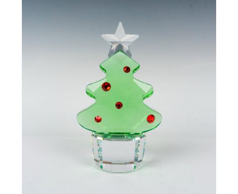 This Swarovski Crystal Moments Felix the tree was part of the Christmas at Home category. The tree features green, red and cl