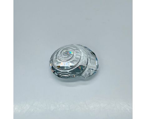 This stunning top shell was given to new and renewing SCS members. The top shell features clear faceted crystal and designed 