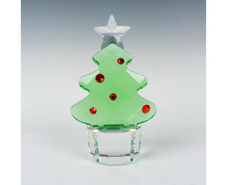 This Swarovski Crystal Moments Felix the tree was part of the Christmas at Home category. The tree features green, red and cl