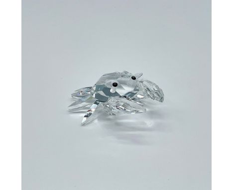 This Swarovski crystal mini crab was originally in the South Sea collection and was moved to Aquatic Worlds when Swarovski re