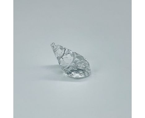 This Swarovski crystal conch shell was part of the South Sea theme and could be purchased individually or in a set of 3 shell