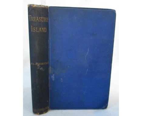 STEVENSON (Robert Louis) Treasure Island, first edition Cassell & Co Ltd 1883, 8vo, an early issue, frontispiece treasure map