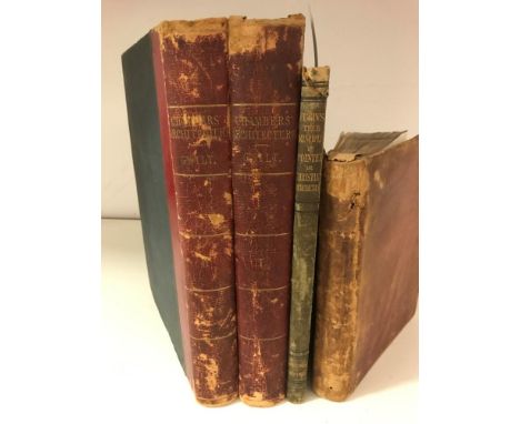 CHAMBERS (Sir William) and Joseph GWILT. A Treatise on the Decorative Part of Civil Architecture, 1825, 2 vols, small 4to, of