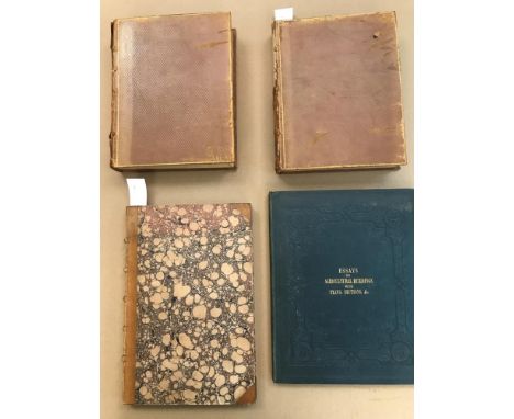 Architecture. VERRI (Pietro) Storia di Milano, 2 vols., Milan: G. Marelli 1783-98, 4to, 6 plates (including folding), 1 table