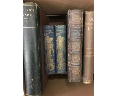 Literature, various, including: SMOLLETT (T) The Works, in 12 vols., New York 1902, 8vo, one of 1000 sets, cloth; EVELYN (Joh