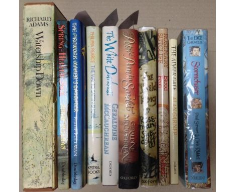 Children's books. Mostly signed first editions. PULLMAN (Philip), The Firework-Maker's Daughter, Doubleday 1995; also Spring-