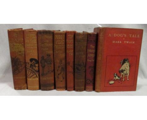 CLEMENS (Samuel) 'Mark Twain'. A Tramp Abroad, 1880; Life on the Mississippi, 1883; The Adventures of Huckleberry Finn, 1884,