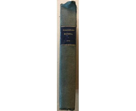 Russia interest. OLIPHANT (Laurence) The Russian Shores of the Black Sea in the Autumn of 1852, 4th edition 1854, 8vo, 2 maps