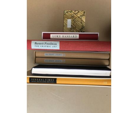 Fleece Press. HASSALL (J.), Dearest Joanna, 2 vols, 2000, slip case; YORKE (M.), The Artistry of Leslie Cole, 2010; MYERS (R.
