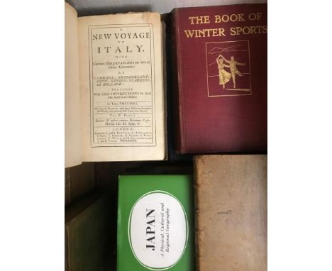 Travel, 18th century and later. MISSON (Francois Maximilien)  A New Voyage to Italy. London 1739, 8vo, two vols in 4, with fr