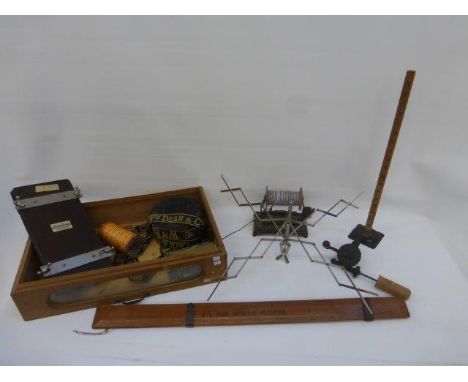 Yesterday's World Museum Haberdashery - a shop outfitter's display drawer containing haberdasher's/dressmaker's tools and acc