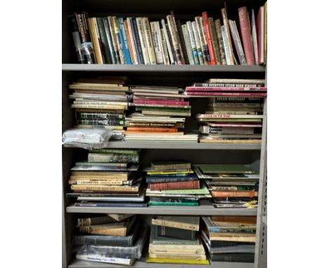 A collection of over 150 mainly railway books, including Rails of the Silver Gate, A Locomotive Engineers Album, The West Hig