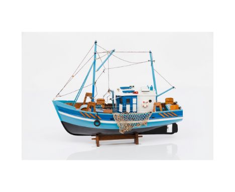 Model of a trawlerWood, metal and other materials20th century37x47 cm
