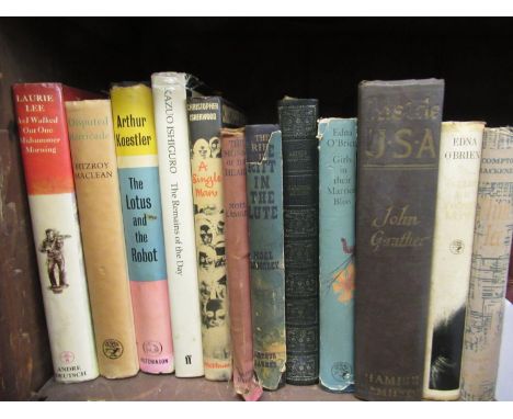 Edna O' Brien, two volumes, ' Girls in Their Married Bliss ' and ' August Is A Wicked Month ', First Editions with dust cover