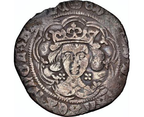 NGC Clipped – Edward IV (1461-1470), First Reign, Light Coinage, Groat, quatrefoils by neck, (S. 2000), slightly clipped, NGC