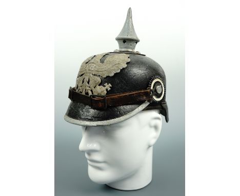 An Imperial German Model 1915 ersatz Prussian pickelhaube