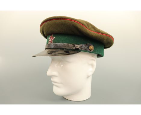 An early Soviet army peaked cap