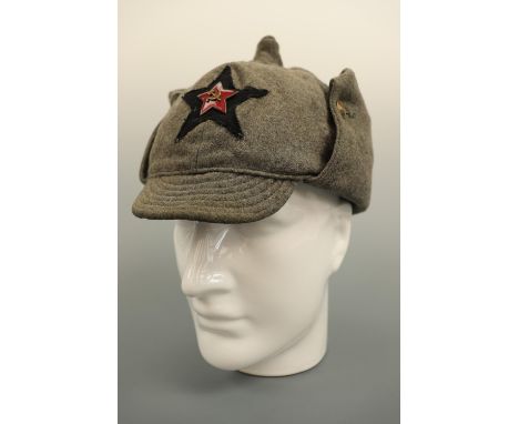 An early Soviet army budenovka cap