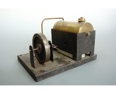 A South African Denphil Products toy live steam engine, circa 1945, 17 cm x 12 cm