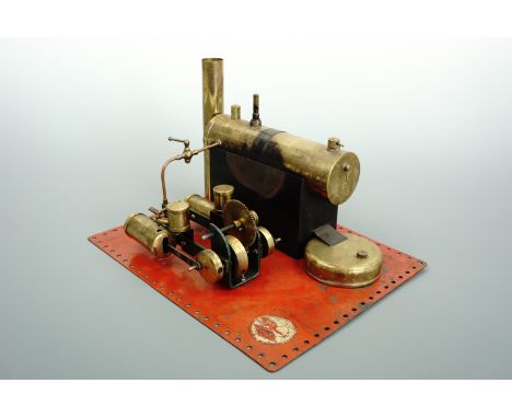 A 1930s Bowman M122 twin cylinder live steam engine