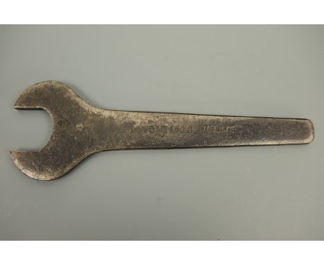 A 1943 British army Boys Anti-Tank Rifle muzzle brake spanner