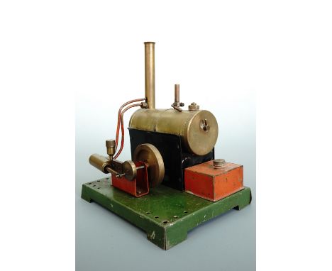 A Latimer toy live steam engine, circa 1950, 20 cm high
