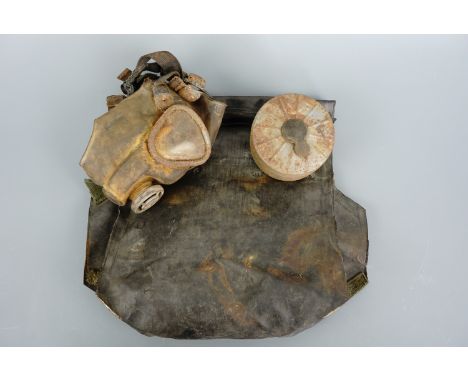 A Second World War US army assault gas mask