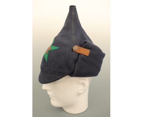 A pre-War Soviet army budenovka cap