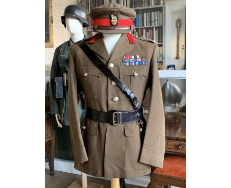 A Staffordshire Regiment / SAS uniform group, being that of A Staffordshire Regiment / SAS uniform group, being that of Briga